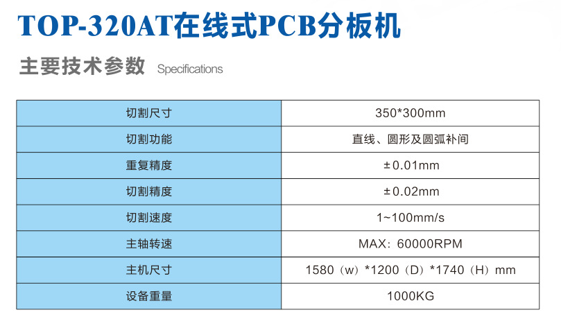 pcb在線分板機